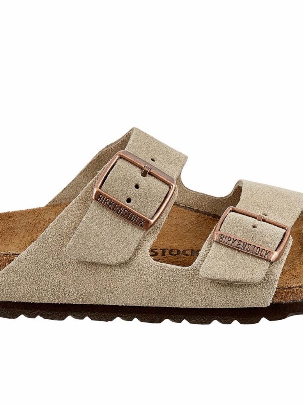 Birkenstock Arizona Two-Strap Suede Sandal